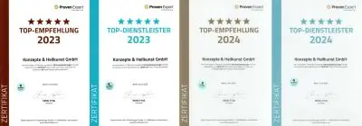 ProvenExpert Auszeichnung 4 quer 400